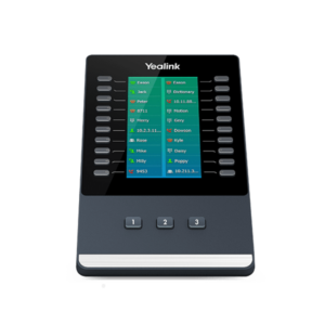 יחידת הרחבת מקשים לטלפון IP Yealink דגם EXP50