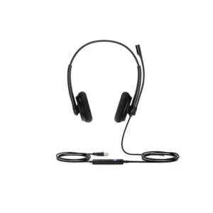 אוזניות למוקד Yealink למחשב דגם UH34 B USB